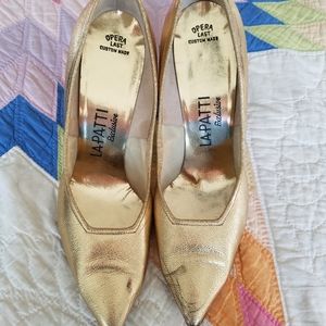 Golden Pumps